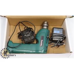 MAKITA CORDLESS DRILL WITH CHARGER. BATTERY