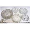 Image 1 : CRYSTAL ASHTRAYS & DECORATIVE- ASSORTED