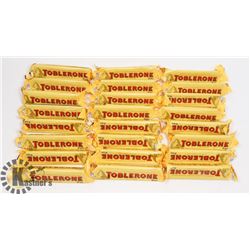 24  BARS OF TOBLERONE