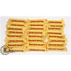 24  BARS OF TOBLERONE