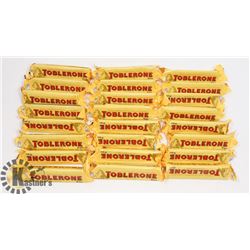 24  BARS OF TOBLERONE