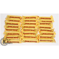 24  BARS OF TOBLERONE