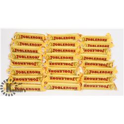 24  BARS OF TOBLERONE