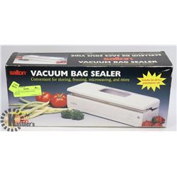 SALTON VACUUM BAG FOOD SEALER