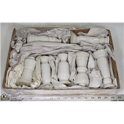 POTTERY ITEMS- BOX LOT