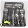 Image 1 : FLATWARE SET- STAINLESS STEEL- 78 PIECES
