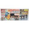 Image 1 : 3 MAGAZINES WITH CONTENTS OF THE BEATLES