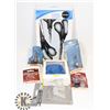Image 1 : LOT OF MISC - SET OF SCISSORS, MOUTH GUARD,