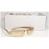 Image 1 : BOX OF GOLD TONED DESIGNER SUNGLASSES