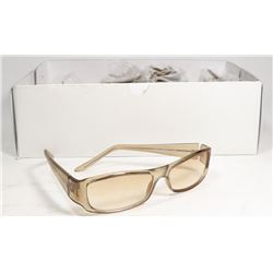 BOX OF BROWN  DESIGNER SUNGLASSES