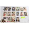 Image 1 : LOT OF 16 VINTAGE 1977 CHARLIES ANGELS TRADING