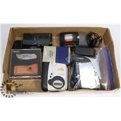 BATTERY CHARGES, WALKMAN, SANYO RECORDER,MAGELLAN