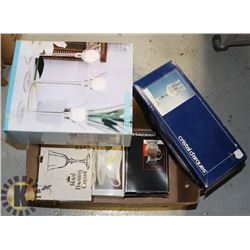 LOT OF ITEM INCLUDING  CRYSTAL GLASSES, PITCHER &
