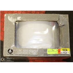 PAIR OF NEW PENDANT LAMP SHADES