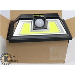 LOT OF 2 NEW SOLAR SECURITY LED LIGHTS