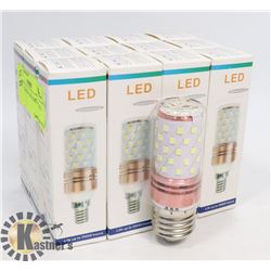 LOT OF 12 NEW LED LIGHT BULBS - 6000K