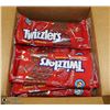 Image 1 : CASE WITH 24 250G BAGS OF TWIZZLER TWISTS