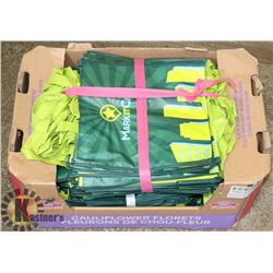 100 PCS NEW REUSABLE SHOPPING BAGS IN A BOX