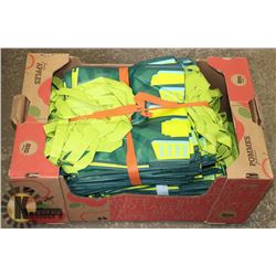 100 PCS NEW REUSABLE SHOPPING BAGS IN A BOX