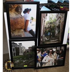 LOT OF 4 PICTURE FRAMES