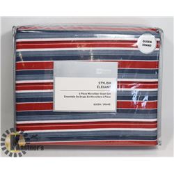 NEW HOME BEYOND QUEEN SIZE 4PC SHEET SET