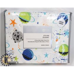 NEW HOME BEYOND QUEEN SIZE 4PC SHEET SET