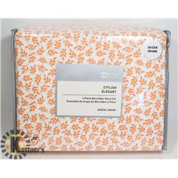 NEW HOME BEYOND QUEEN SIZE 4PC SHEET SET