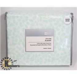 NEW HOME BEYOND QUEEN SIZE 4PC SHEET SET