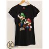 Image 1 : WOMENS PAPER MARIO BLACK TSHIRT SMALL