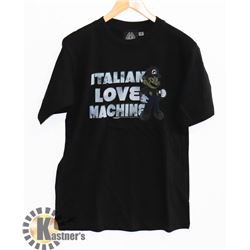 MARIO ITALIAN LOVE MACHINE MENS TSHIRT SMALL