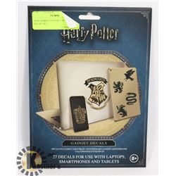 NEW HARRY POTTER 27PC GADGET DECAL SET