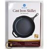 Image 1 : NEW PROFESSIONAL 12.5" CAST IRON SKILLET