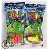 Image 1 : TWO PACKS OF 111 SELF SEALING WATER BALLOONS