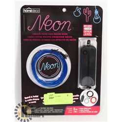 NEW CREATE YOUR OWN NEON SIGN (BATTERY POWERED)