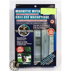 NEW MAGNETIC MESH HANDS FREE SCREEN DOOR