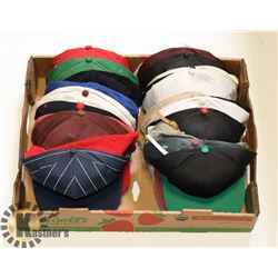LARGE LOT OF HATS INCLUDING SNAP BACK HATS & MORE