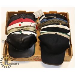 LARGE LOT OF HATS INCLUDING SNAP BACK HATS & MORE