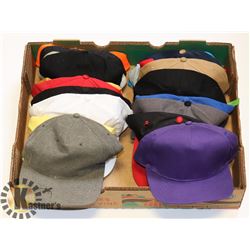 LARGE LOT OF HATS INCLUDING SNAP BACK HATS & MORE