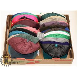 LARGE LOT OF HATS INCLUDING SNAP BACK HATS & MORE