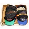 Image 1 : LARGE LOT OF HATS INCLUDING SNAP BACK HATS & MORE