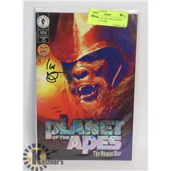 #1 PLANET OF THE APES SIGNED COA #4671 OF 6000