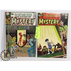 #184 #191 HOUSE OF MYSTERY COMICS 15 CENT