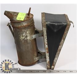 VINTAGE BEE HIVE SMOKER