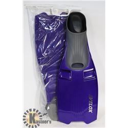 PURPLE SIZE XL VELOX FLIPPER SET