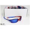 Image 1 : BOX OF RED & BLUE OAKLEY STYLED DESIGNER
