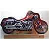 Image 4 : 19)  COLLECTIBLE MOTORCYCLE TIN AND