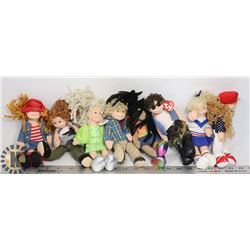 TWO SETS OF COLLECTABLE TY BEANIE BOPPERS