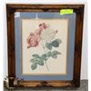 Image 1 : FRAMED FLOWER PRINTS