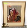 Image 1 : FRAMED ORGINAL PATAL "OLDER WOMEN"