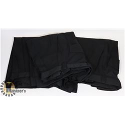 3 NEW PAIRS OF SZ 16 LADIES BLACK WALKING SHORTS